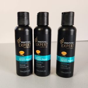 Pantene Pro-V Expert Collection Advanced Keratin Repair Shampoo 3.9 fl.oz x3 New